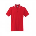 Polo Shirt - Premium Tipped Polo - Fruit of the Loom