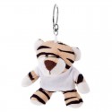 Tiger with White Shirt - Keyring