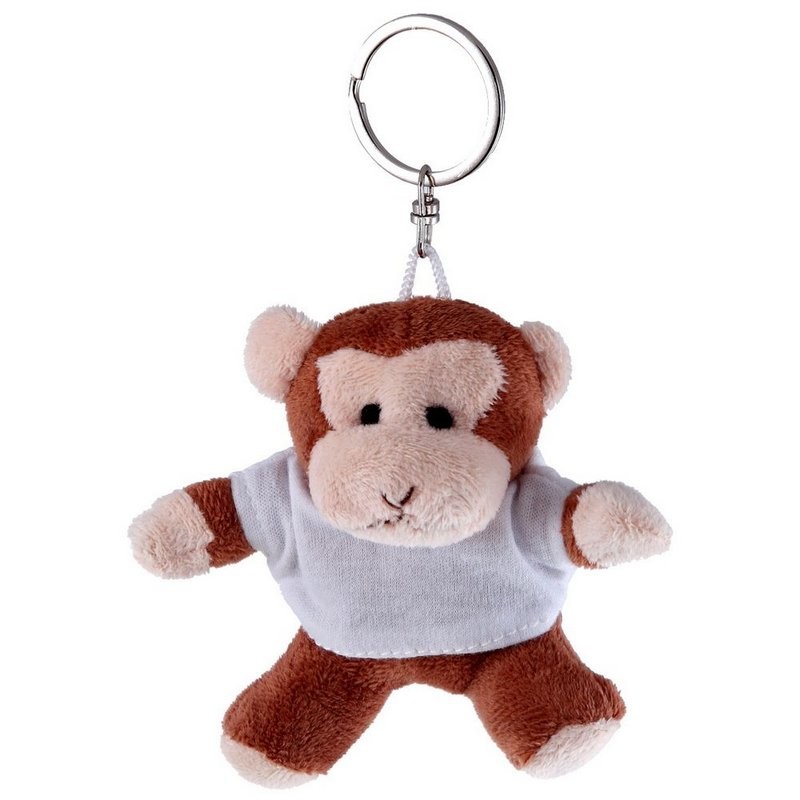 Monkey with White Shirt - Keyring