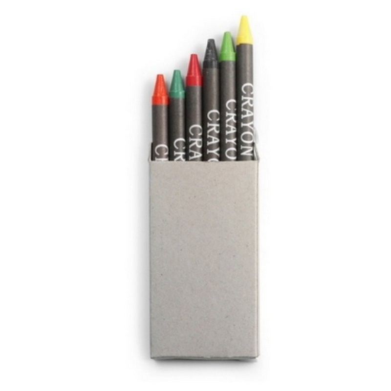 Crayons - Set of 6 in Eco Box