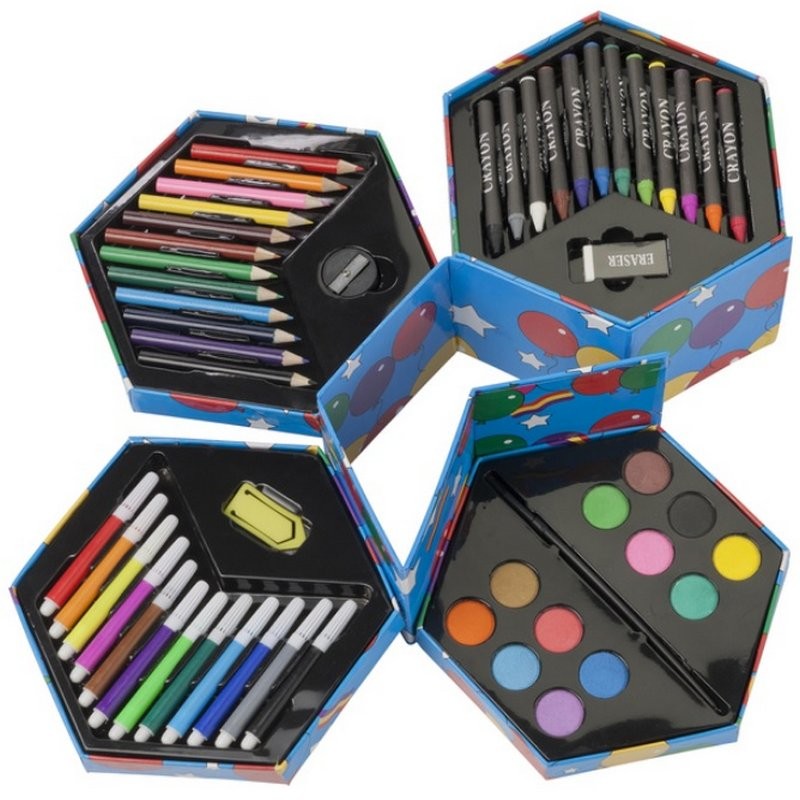 Painting and Drawing Set - 56 Elements