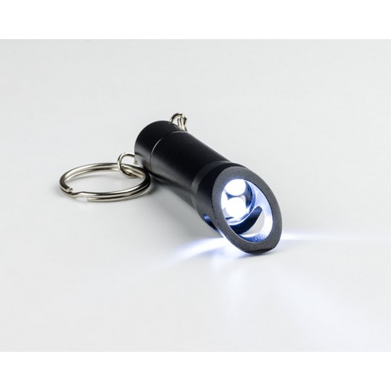 LED Flashlight with Bottle Opener - Keyring