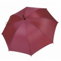 Umbrella - OXFORD - With Wooden Handle - BURGUNDY