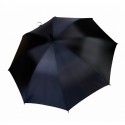 Umbrella - OXFORD - With Wooden Handle - BLACK
