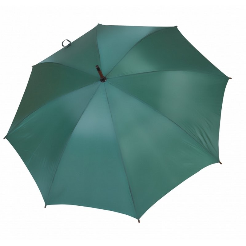 Umbrella - OXFORD - With Wooden Handle - GREEN