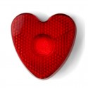 Reflection ,,Heart'' with Clip and Flashing Light